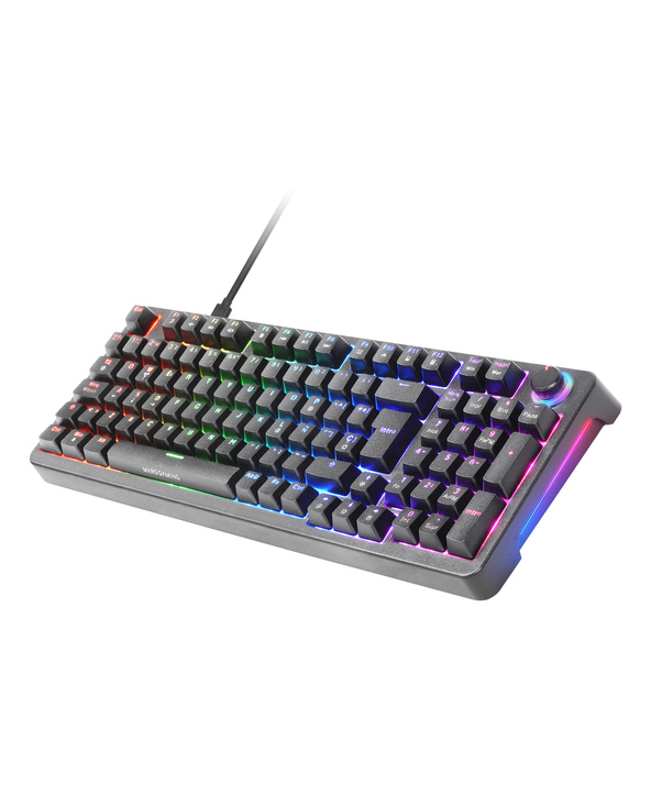 Mars Gaming MKPROYFR clavier USB AZERTY Français Noir