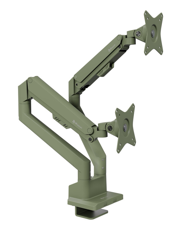 Arozzi AZ-ALZARE-NEO-DUO-FST support d'écran plat pour bureau 81,3 cm (32") Vert