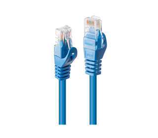 Lindy Câble réseau Bleu Cat.6 U/UTP, 10m