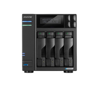 Asustor LOCKERSTOR 4 Gen2+ NAS Bureau Intel Celeron N5105 4 Go DDR4 ADM Noir