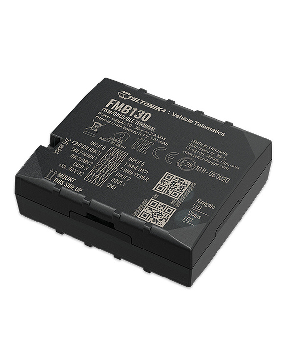 Teltonika FMB130 Traqueur GPS et localisateur Voiture Noir