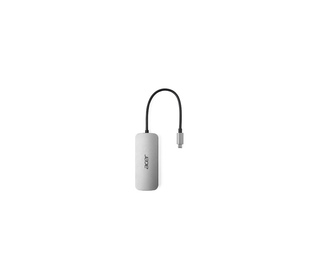 Acer 7in1 Type C Dongle Avec fil USB 3.2 Gen 1 (3.1 Gen 1) Type-C Argent