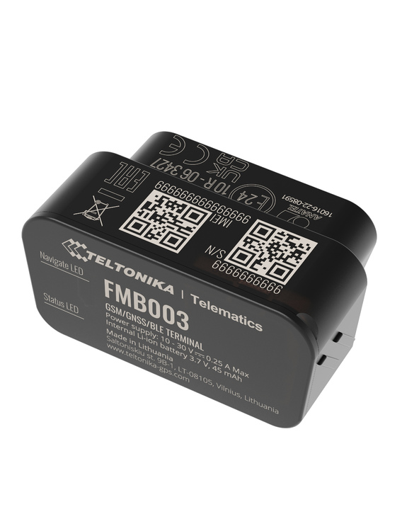 Teltonika FMB003 Voiture Noir