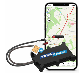 Yukatrack easyWire GPS Universel Dispositif GPS Noir