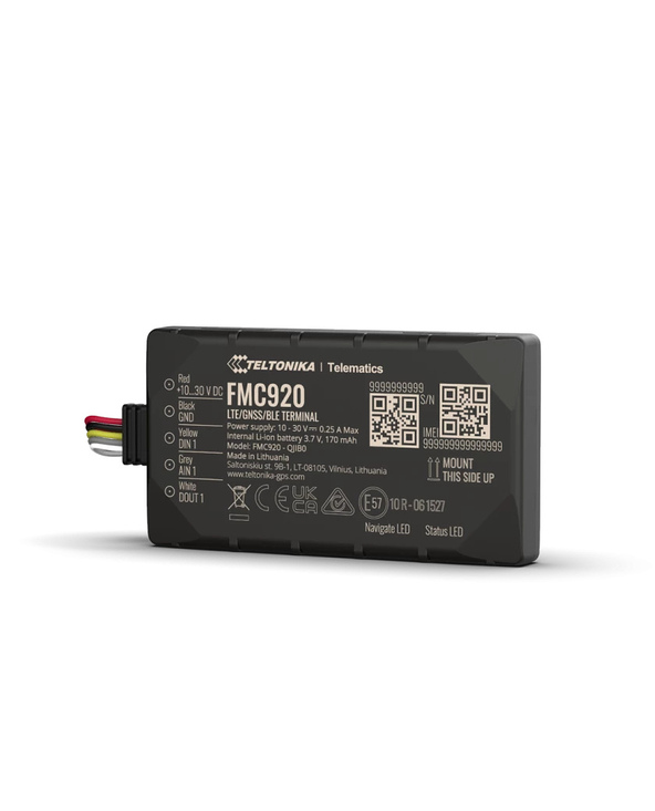 Teltonika FMC920-QKIB0 Universel Dispositif GPS Noir
