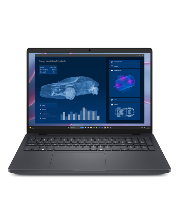 DELL Pro Max MC16255 16" AMD Ryzen AI 7 PRO 32 Go Noir 512 Go