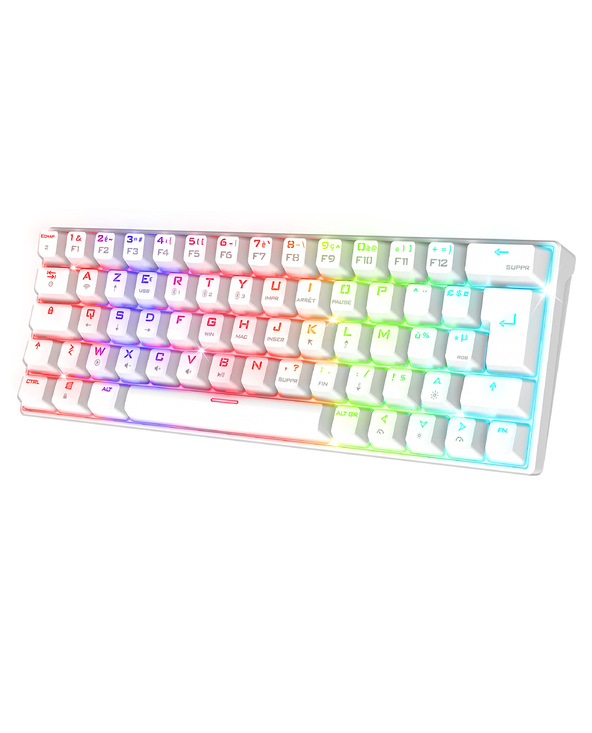 Spirit of Gamer XPERT-K200 clavier Gaming Bluetooth Blanc