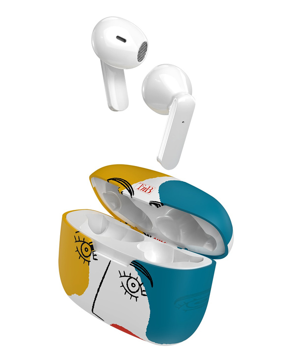 T'nB Art 3 Casque True Wireless Stereo (TWS) Ecouteurs Appels/Musique/Sport/Au quotidien USB Type-C Bluetooth Multicolore