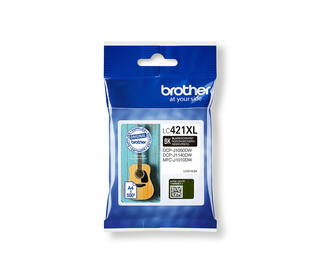 Brother LC421XLBK Cartouche d'encre originale – Noire