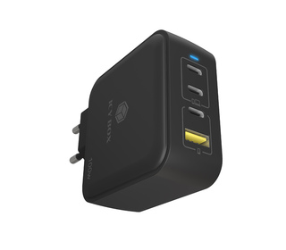 ICY BOX IB-PS1040-PD Universel Noir Secteur Charge rapide Intérieure