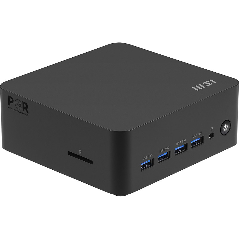 MSI Cubi Z AI 8M-004BEU Cube Noir 8945HS AMD SoC 4,1 GHz Haut-parleurs intégrés