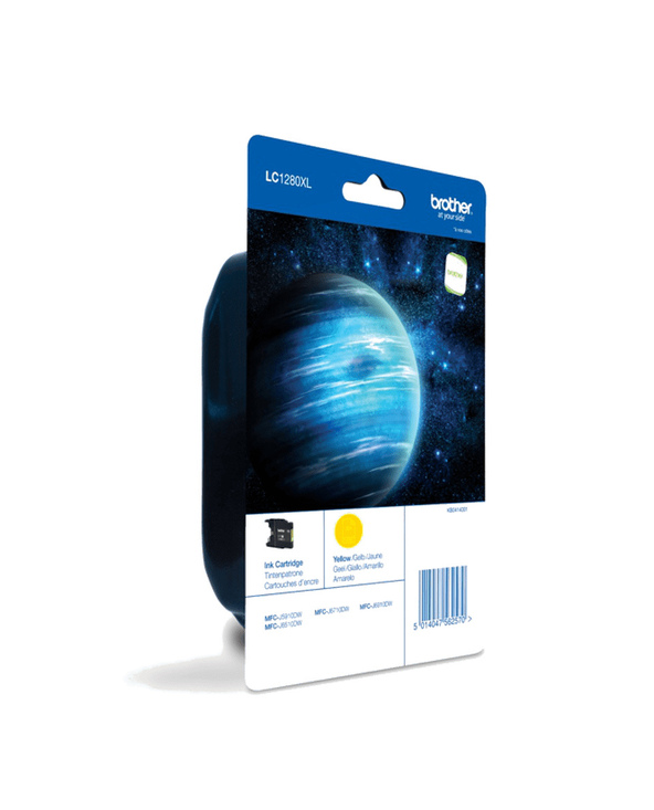 Brother LC1280XLYBP cartouche d'encre 1 pièce(s) Original Rendement élevé (XL) Jaune