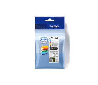 Brother Pack de cartouches d'encre LC3219XLVALBP originales