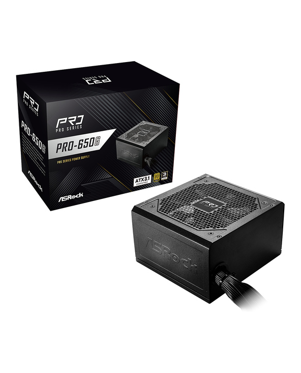 Asrock PRO-650G 650 W ATX 80 PLUS Gold PC