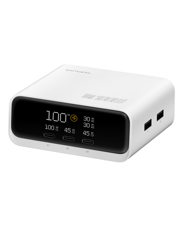 4smarts 546100 chargeur d'appareils mobiles Universel Blanc Secteur Charge rapide Intérieure