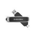 SanDisk SDDDE1-512G-GR46 lecteur USB flash 512 Go USB Type-A / USB Type-C Noir