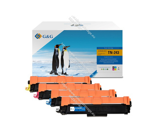 G&G 16019 Cartouche de toner 4 pièce(s) Compatible Noir, Cyan, Magenta, Jaune