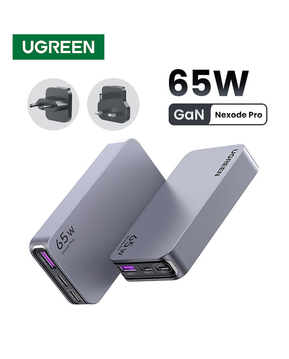 Ugreen Nexode Pro 65W GaN Travel Charger Intérieure