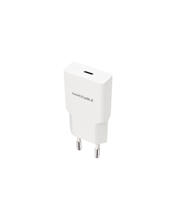 Nanocable 10.10.2021 chargeur d'appareils mobiles Smartphone Blanc Secteur Charge rapide Intérieure