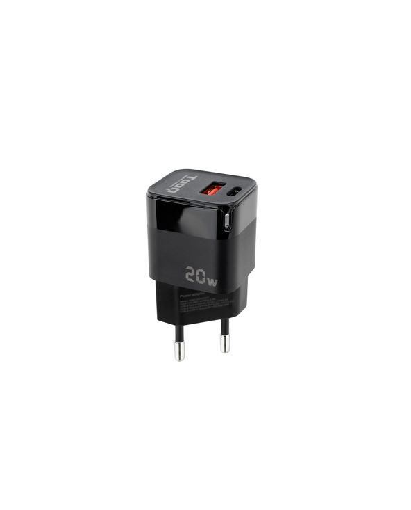 TooQ TQWC-QCPD20 chargeur d'appareils mobiles Universel Noir Secteur Charge rapide Intérieure