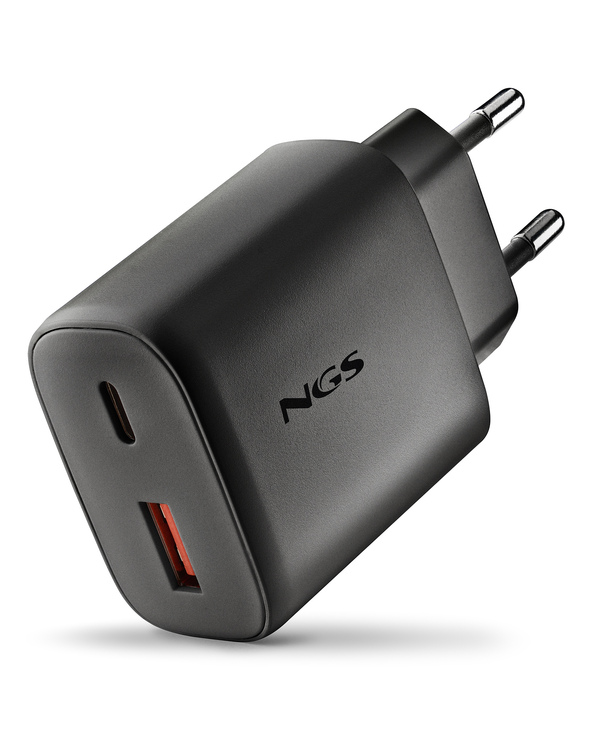 NGS ERA 45W BLACK Universel Noir Secteur Charge rapide Intérieure