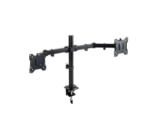 TooQ Support De Table Avec Deux Bras Pour Ecrans 17’’-32’’