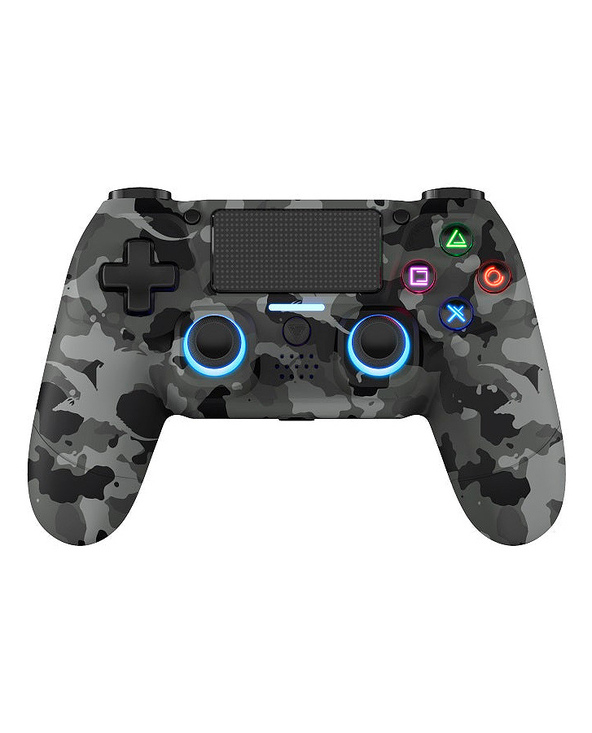 Dragonshock Mizar+ Noir, Gris, Camouflage Bluetooth Manette de jeu Analogique/Numérique PC, PlayStation 4, Android