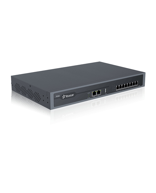 Yeastar P550 Système PBX 50 utilisateur(s) Système IP PBX (système commuté de paquets et privé)