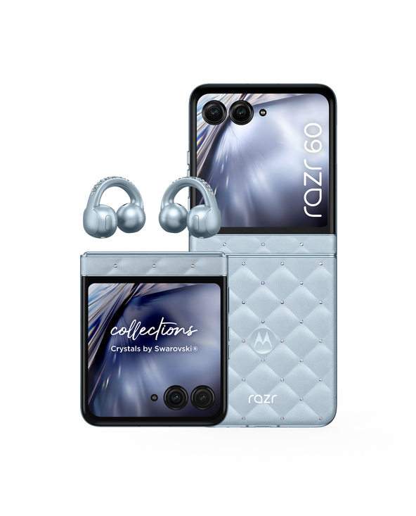 Motorola razr 60 + MOTO BUDS LOOP 6.9" 256 Go Bleu