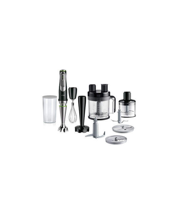 Braun MultiQuick 9 MQ 9187XLI 0,6 L Mélangeur par immersion 1200 W Noir, Acier inoxydable