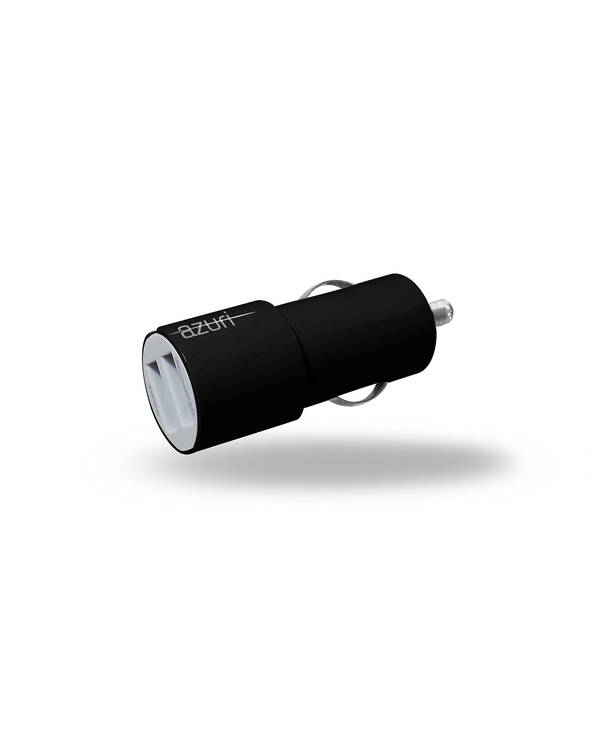 Azuri 12V USB head (excl USB cable) avec 2 ports USB - 3,4Amp - noir