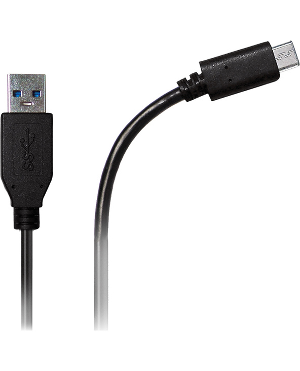 Azuri AZCABUSBC2M-BLK câble USB 2 m USB A USB C Noir