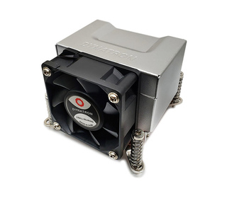 Inter-Tech Q-5 Processeur Dissipateur thermique/Radiateur 6 cm Noir, Argent 1 pièce(s)