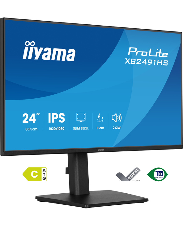 iiyama ProLite XB2491HS-B1 23.8" LCD Full HD Noir
