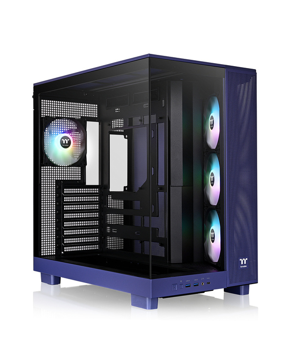 Thermaltake CA-11E-00MNWN-00 boîtier Midi Tower Bleu