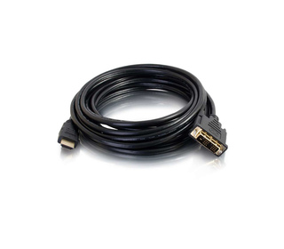 C2G 0.5m HDMI / DVI-D 0,5 m Noir