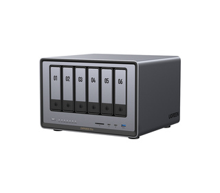 Ugreen DXP6800 Pro NAS Bureau Intel Core i5 8 Go DDR5 Gris, Noir