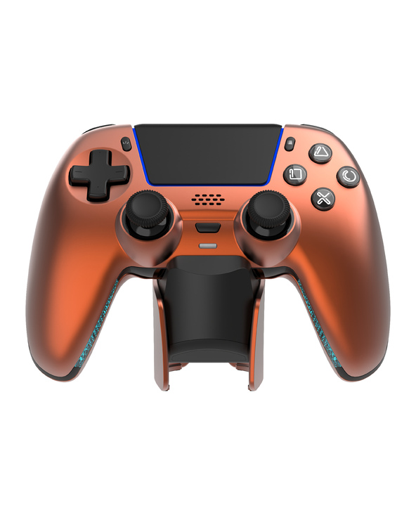 Deltaco Gaming GAM-199-ORANGECOPPER accessoire de jeux vidéo Orange, Bronze Bluetooth/USB Manette de jeu PlayStation 5, PC, Andr