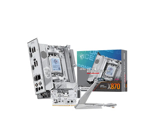 MSI MPG X870I EDGE TI EVO WIFI carte mère AMD X870 Emplacement AM5 mini ATX