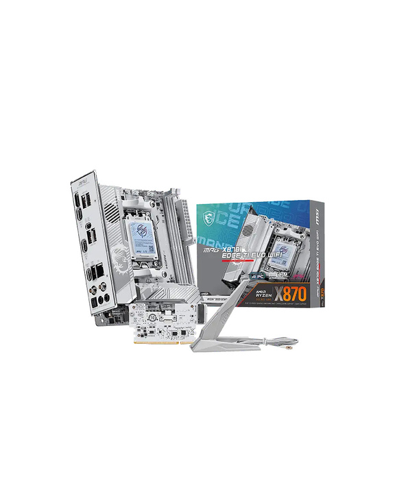 MSI MPG X870I EDGE TI EVO WIFI carte mère AMD X870 Emplacement AM5 mini ATX
