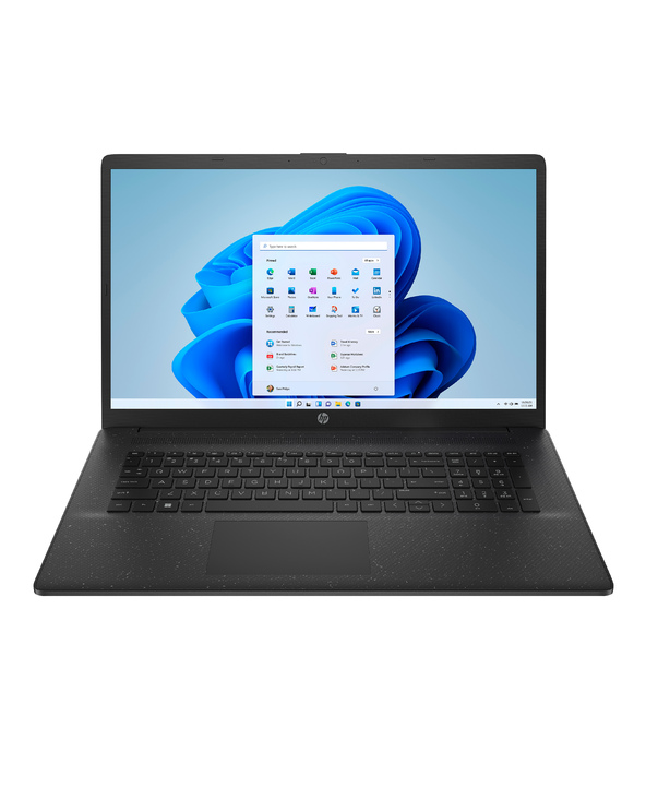 HP 17-CN3052NF 17.3" Intel N 8 Go Noir 256 Go