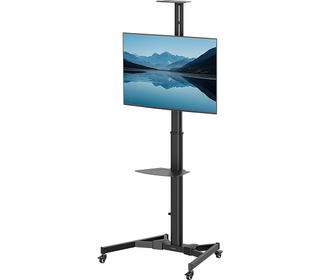 Fellowes 100136877 support d'écran plat pour bureau 177,8 cm (70") Sol Noir