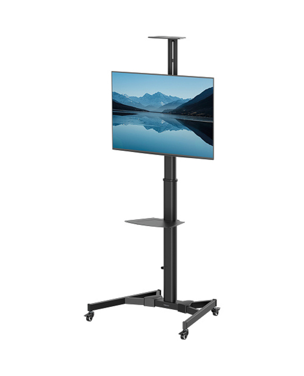 Fellowes 100136877 support d'écran plat pour bureau 177,8 cm (70") Sol Noir