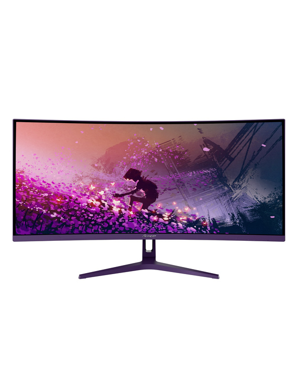Arozzi NOVA 34″ CURVED 34" LED 4K Ultra HD 1 ms Violet