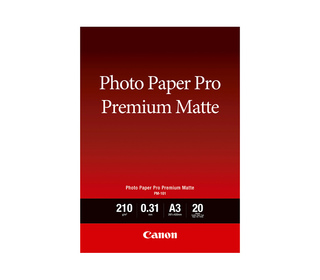 Canon Papier photo A3 Premium Mat PM-101 - 20 feuilles