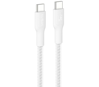 Belkin BoostCharge Pro câble USB 3 m USB C Blanc