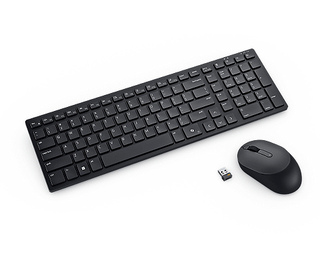 DELL Clavier et souris compacts et silencieux Pro - KM555 - belge (AZERTY)