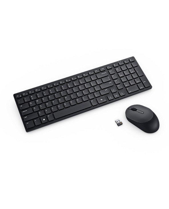 DELL Clavier et souris compacts et silencieux Pro - KM555 - belge (AZERTY)