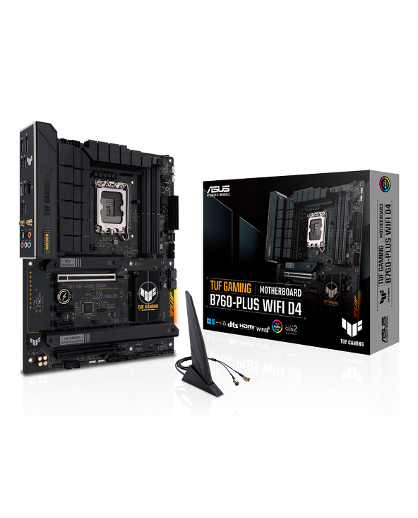 ASUS TUF GAMING B760-PLUS WIFI D4 Intel B760 LGA 1700 ATX