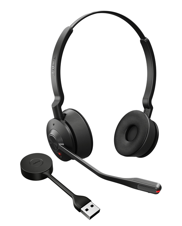 Jabra Engage 55 SE Casque Sans fil Arceau Bureau/Centre d'appels Noir